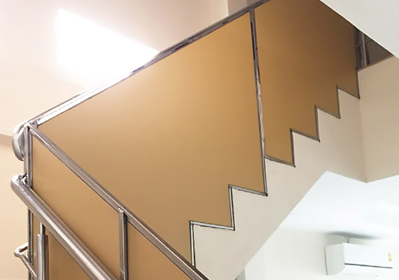 Handrail stairs Cladding